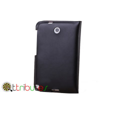 Чехол SAMSUNG galaxy note 8.0 N5100 NOSSON light черный (натуральная кожа)