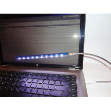 USB 10 LED light lamp flexible for PC/notebook