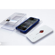 Бампер для iPhone 4s GGMM AviFrame Jewelry Blue