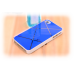 Чехол накладка iPhone 4/4s HHMM синяя Чехол накладка iPhone 4/4s HHMM синяя