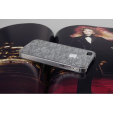 Накладка-Чохол для iPhone 4s GGMM Digtal Crystal White
