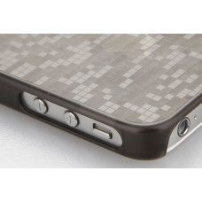 Накладка-чехол для iPhone 4s GGMM Digtal Crystal Black