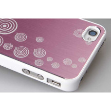 Накладка-Чохол для iPhone 4s GGMM Engrave-Balloon Red / white Накладка-Чохол для iPhone 4s GGMM Engrave-Balloon Red / white