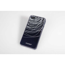 Накладка-чехол для iPhone 4s GGMM Engrave-Lines Blue / blue Накладка-чехол для iPhone 4s GGMM Engrave-Lines Blue / blue