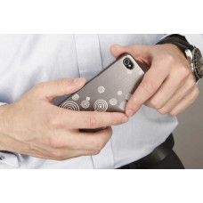 Накладка-Чохол для iPhone 4s GGMM Engrave-Balloon Grey / grey Накладка-Чохол для iPhone 4s GGMM Engrave-Balloon Grey / grey